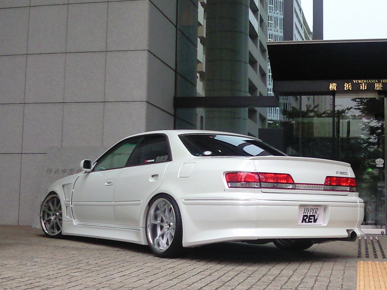 VERTEX RIDGE マーク2 JZX/GX100 リヤバンパーサイドパネル