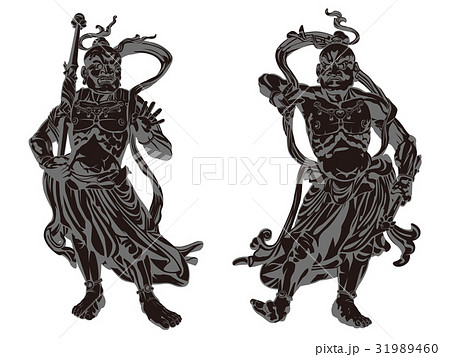 東大寺金剛力士像のイラスト素材 [31989460] - PIXTA