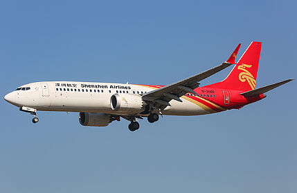 Shenzhen Airlines Boeing 737 MAX 8 | Planespotters.net
