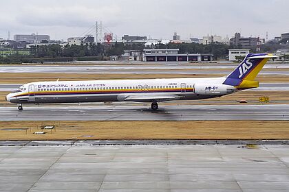 Japan Air System (JAS) McDonnell Douglas MD-81 | Latest Photos