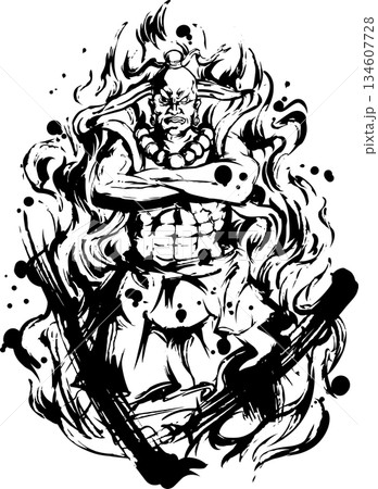 金剛力士像のイラスト素材 - PIXTA
