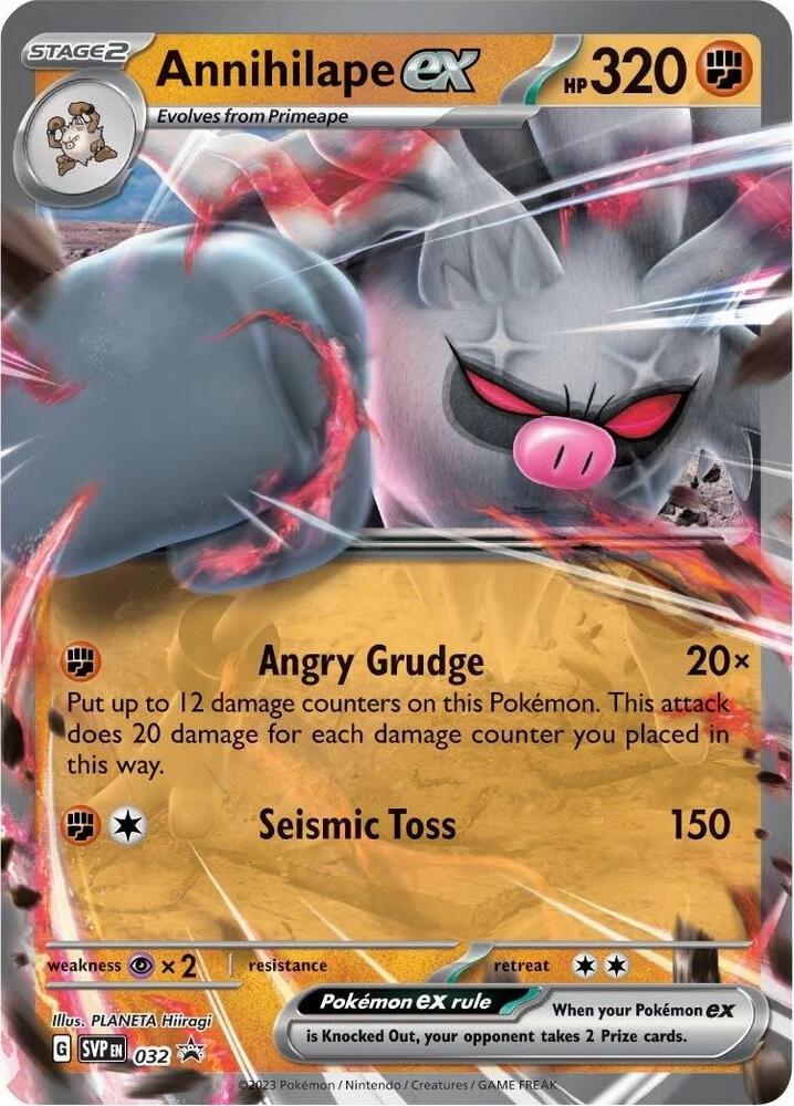 Annihilape ex - 032 - SV: Scarlet & Violet Promo Cards - Pokemon