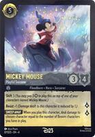 Mickey Mouse - Playful Sorcerer - D23 Promos - Disney Lorcana