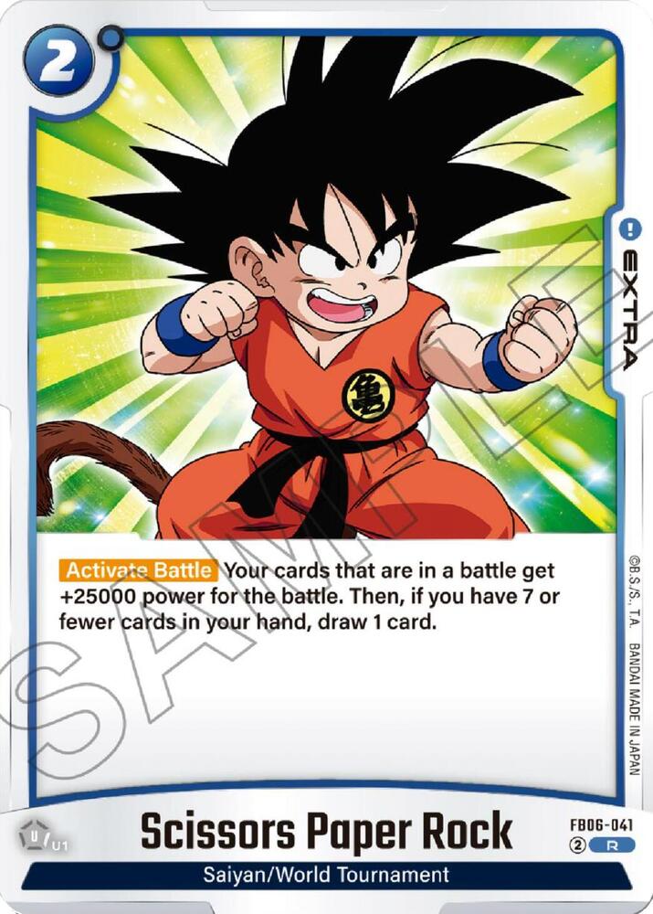 Scissors Paper Rock - Rivals Clash - Dragon Ball Super: Fusion