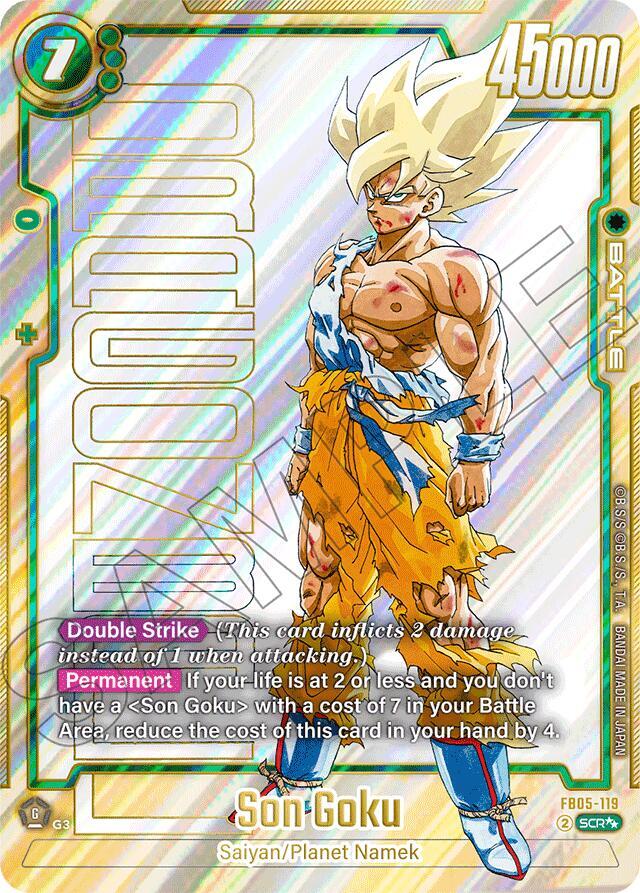 Son Goku - FB05-119 (Super Alternate Art) - Manga Booster 01