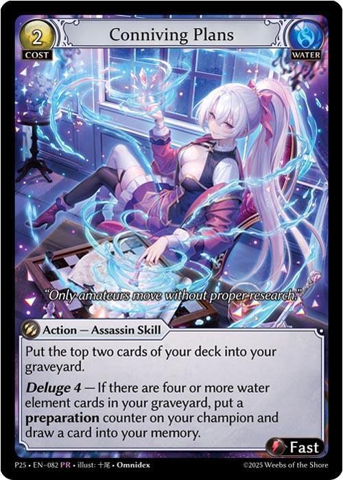 Conniving Plans - Promotional Cards - Grand Archive TCG