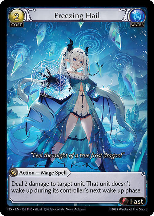 Freezing Hail - Promotional Cards - Grand Archive TCG - TCGplayer.com