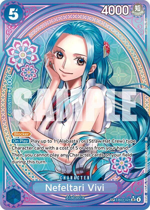 Nefeltari Vivi (024) (SP) - Extra Booster: One Piece Heroines