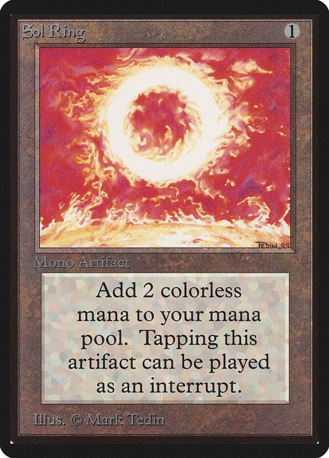 Sol Ring - Beta Edition - Magic: The Gathering - TCGplayer.com