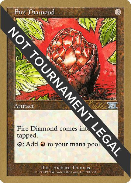 Fire Diamond - 1999 Kai Budde (6ED) - World Championship Decks