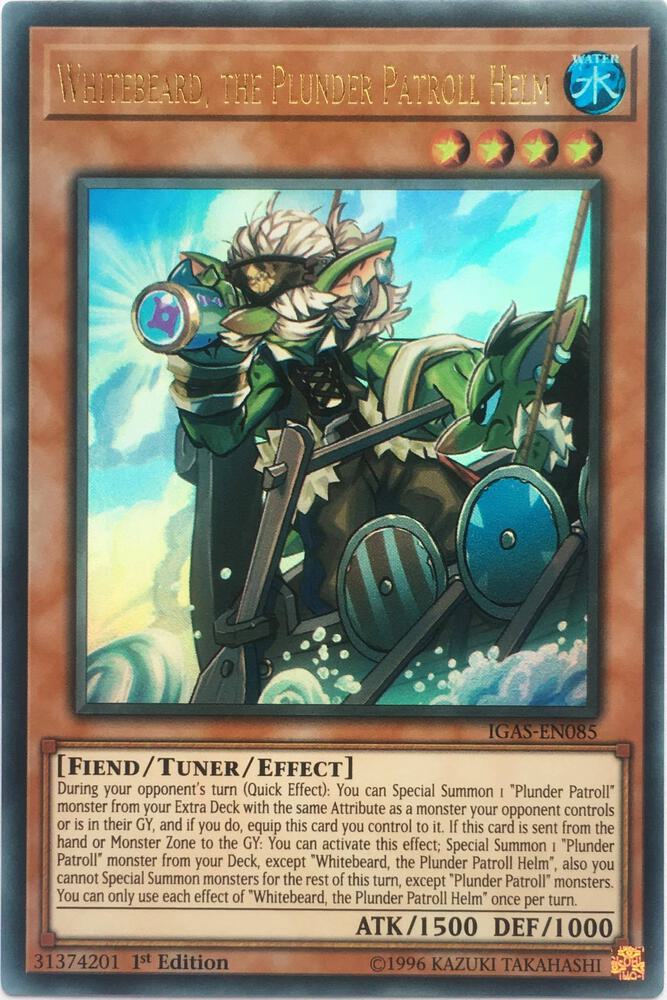 Whitebeard, the Plunder Patroll Helm - Ignition Assault - YuGiOh