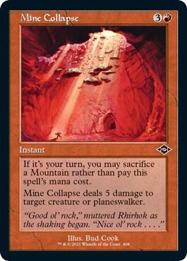 Mine Collapse (Retro Frame) (Foil Etched) - Modern Horizons 2