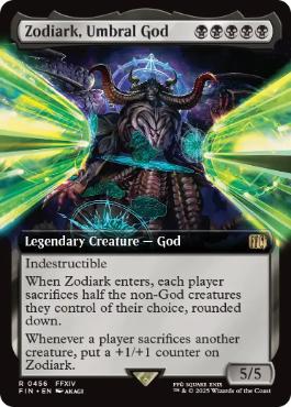MTG: Magic The Gathering/FINAL FANTASY]【EN】Zodiark, Umbral God