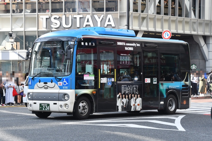 A6705]世田谷200 か ・224 | 東急バス高津の館