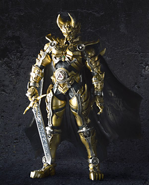 バンダイ 牙狼 イクイップ&プロップ ガロ＆ザルバ 烈火炎装ガロ&魔導火 牙狼 中古】(本体A-/箱C)イクイップ＆プロップシリーズ Vol.2 烈火炎装ガロ