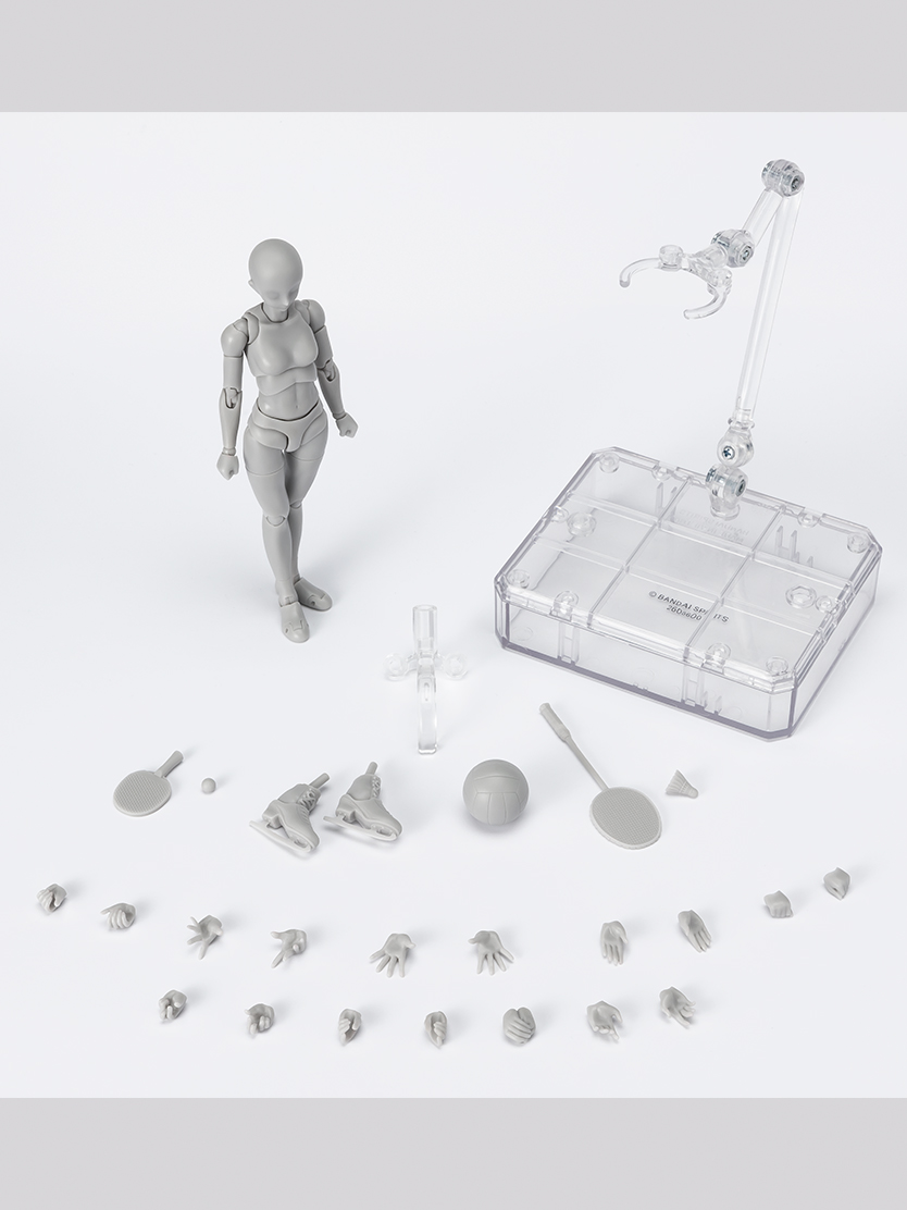 S.H.Figuarts ボディちゃん -スポーツ- Edition DX SET (Gray Color