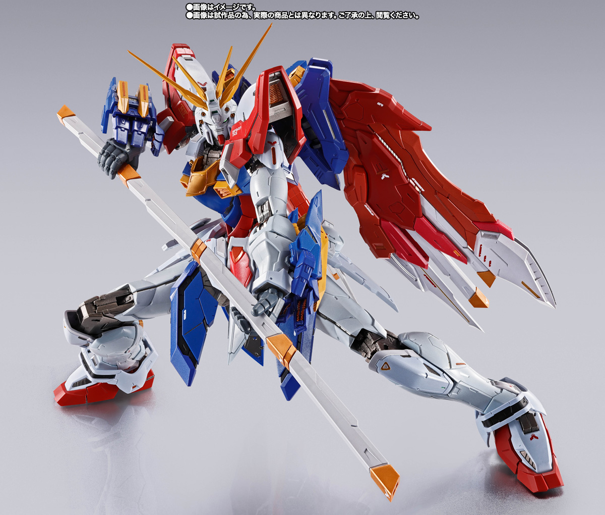 METAL BUILD 【抽選販売】ゴッドガンダム＆ゴッドガンダム弐（セカンド