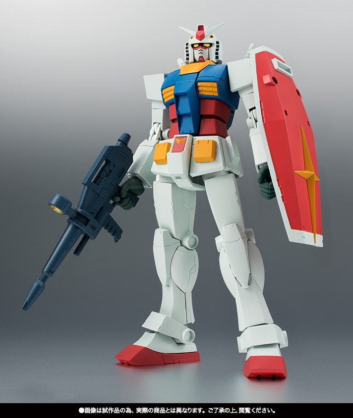 RX-78-2 ガンダム ver.A.N.I.M.E. ファーストタッチ2500 とろ＋ひまつぶし | ROBOT魂 [SIDE MS] ： RX-78-2 ガンダム ver