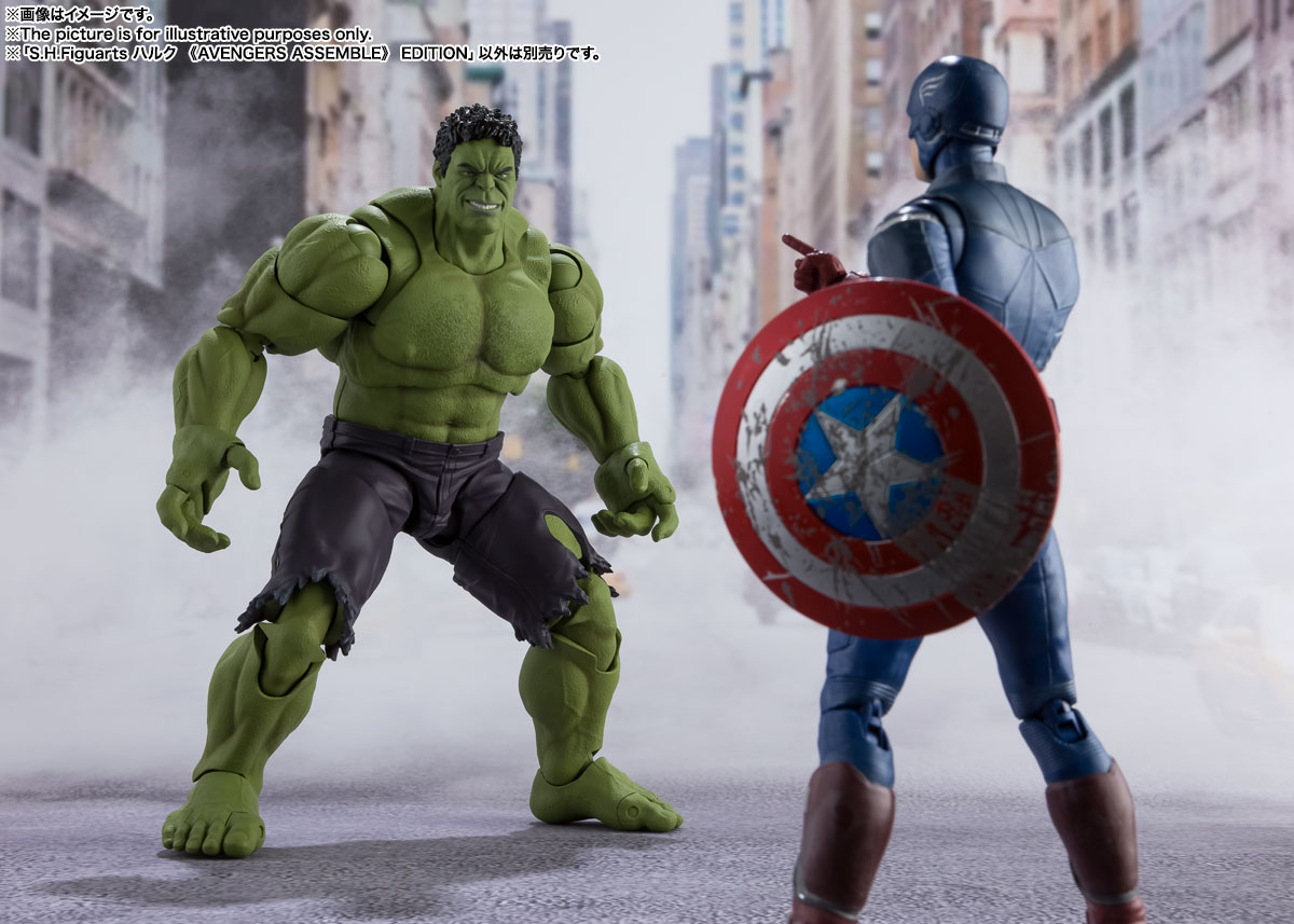S.H.Figuarts Hulk - 《AVENGERS ASSEMBLE》 EDITION- (the Avengers