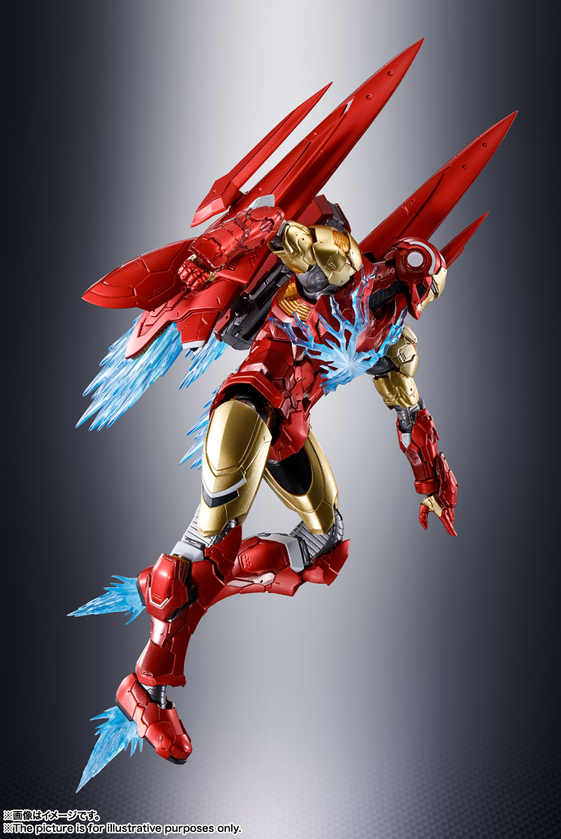 S.H.Figuarts Iron Man (Tech On the Avengers) | TAMASHII WEB