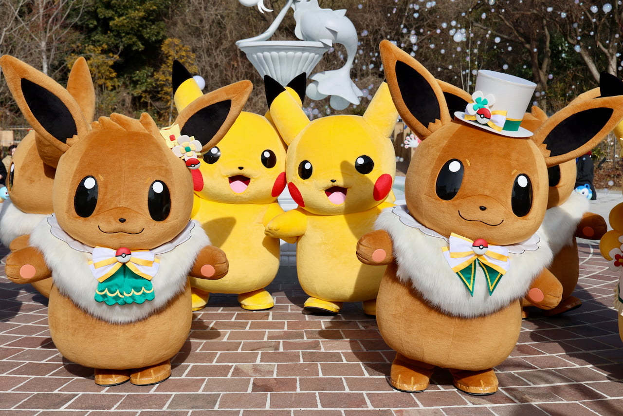 ポケパーク カントー』カヤツリタウンのライド体験！かわいいパレード