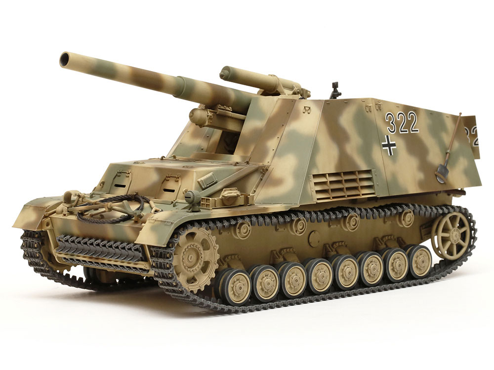 1/35 ドイツ重自走榴弾砲 フンメル 後期型: スケールモデル｜TAMIYA