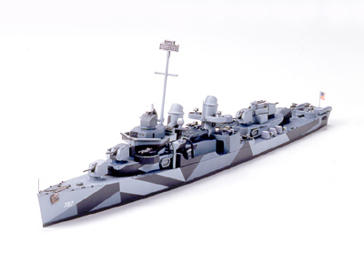 1/700 アメリカ海軍 フレッチャー級駆逐艦 DD-797 クッシング