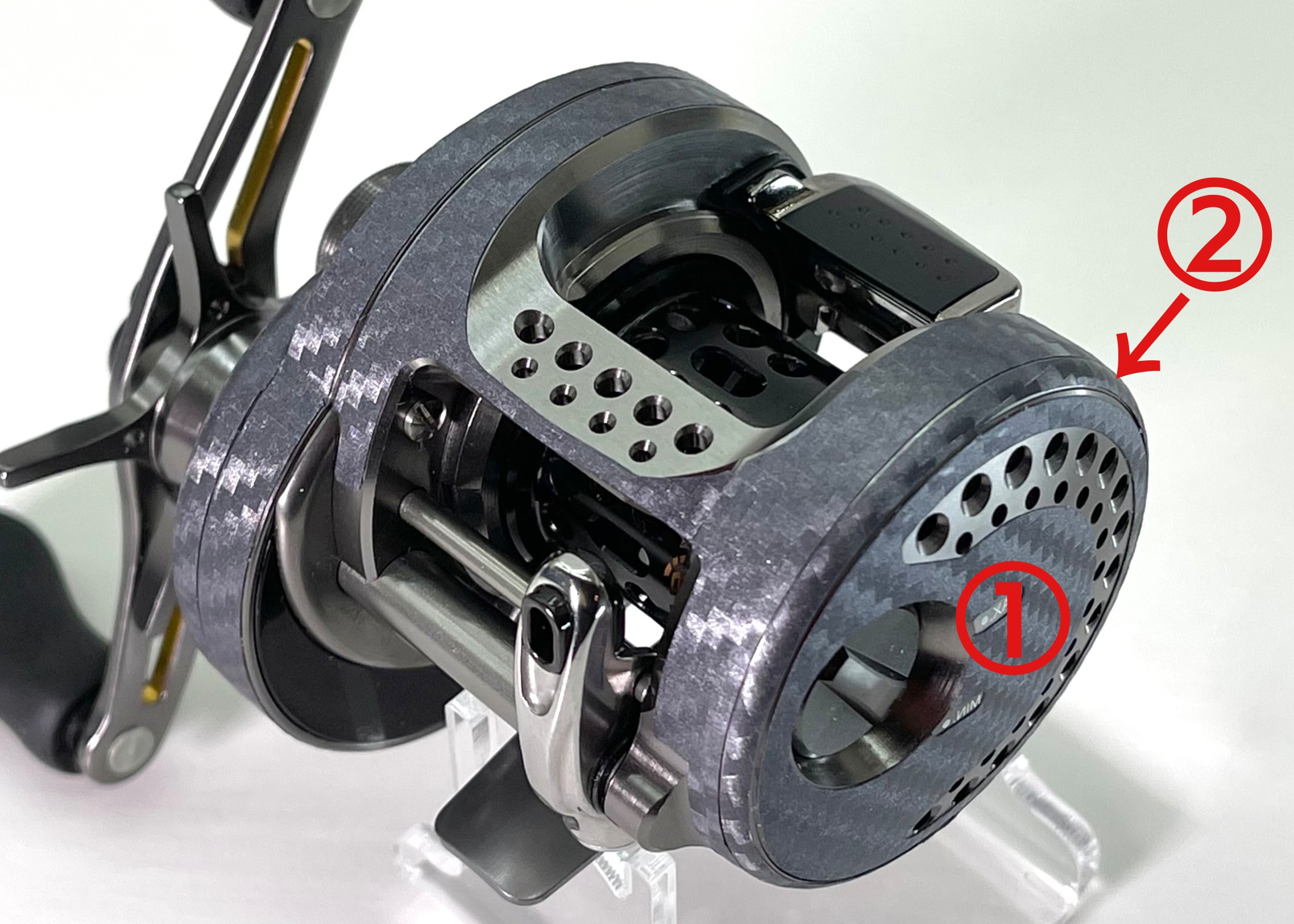 シマノ 17 カルカッタ コンクエスト BFS カスタム