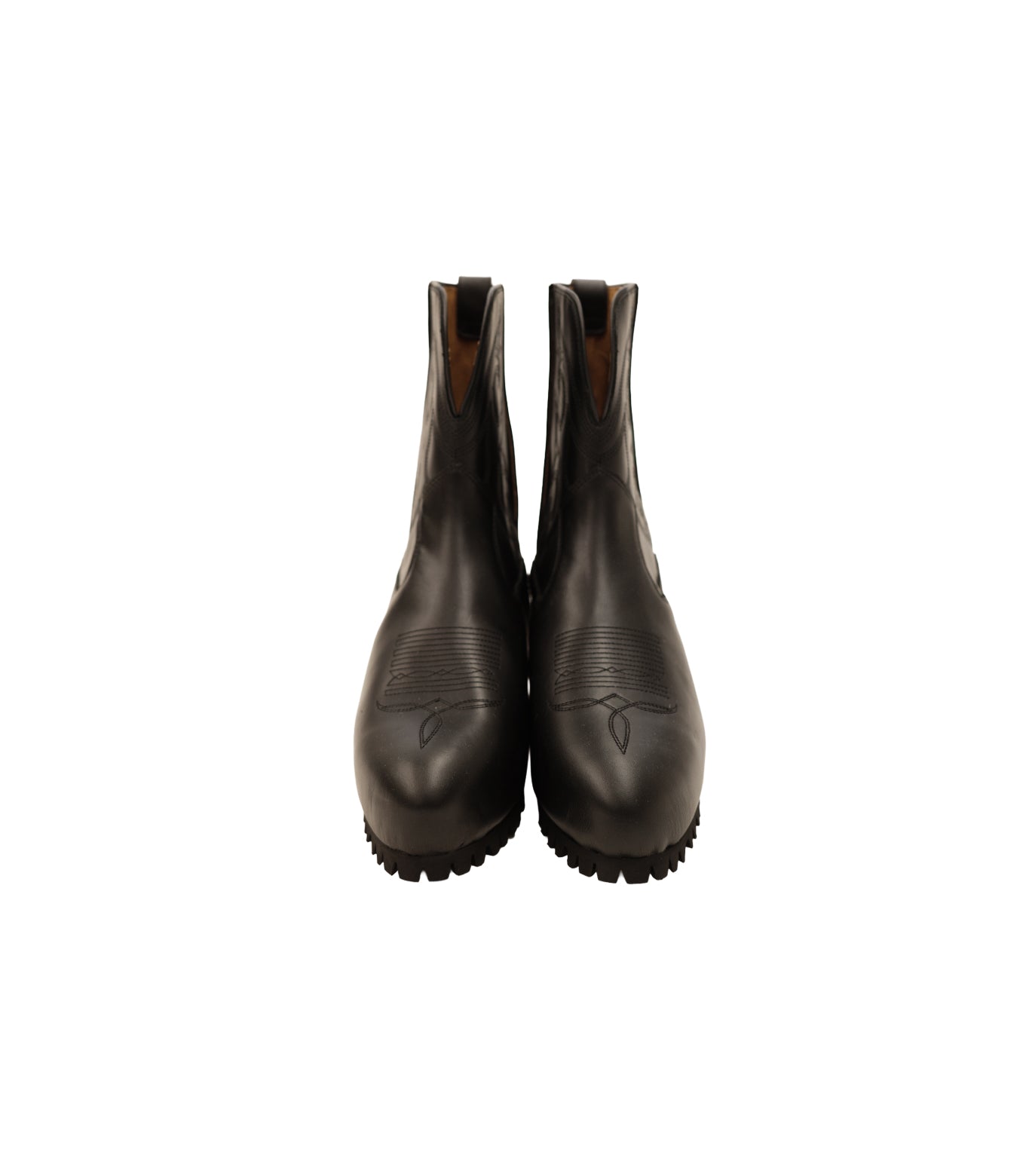 WESTERN CHELSEA BOOTS - BLACK – TANAKA