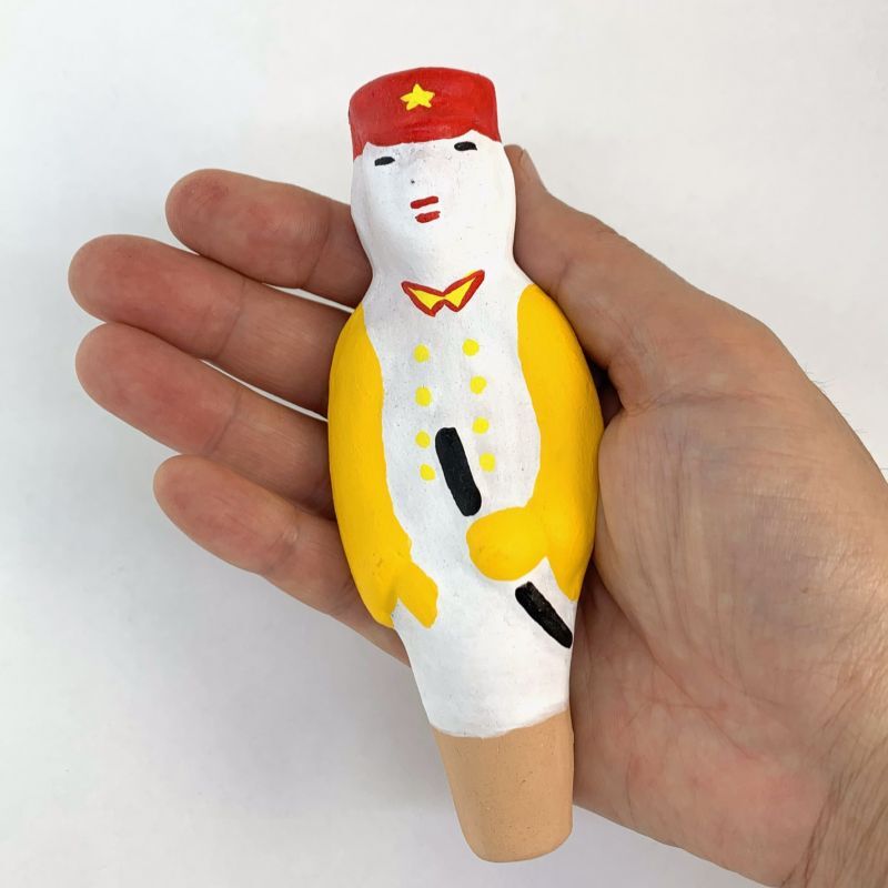 土人形] 尾崎人形／兵隊さん（笛） - 旅猫雑貨店オンライン ｜ 通販