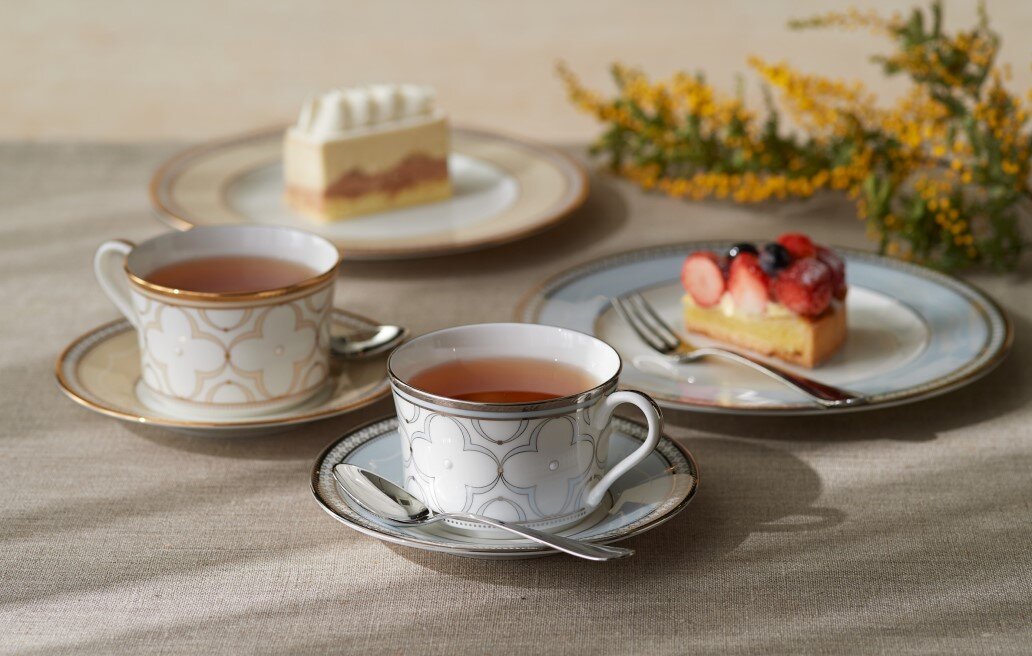 トレフォリオプラチナ カップ&ソーサー | ノリタケ食器公式オンライン