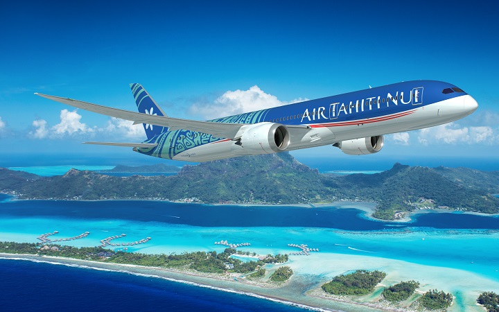 直行便 エアタヒチヌイ「タヒチアン・ドリームライナー」 │ タヒチ