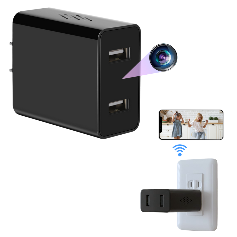 送料無料】匠ブランド ACアダプター型カメラ 小型 高画質 隠しカメラ