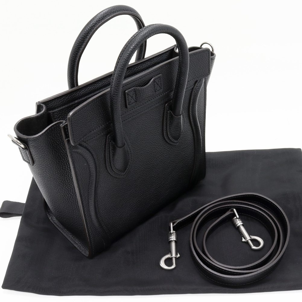 商品詳細｜CELINE(セリーヌ) ラゲージ ナノショッパー ドラムドカーフ