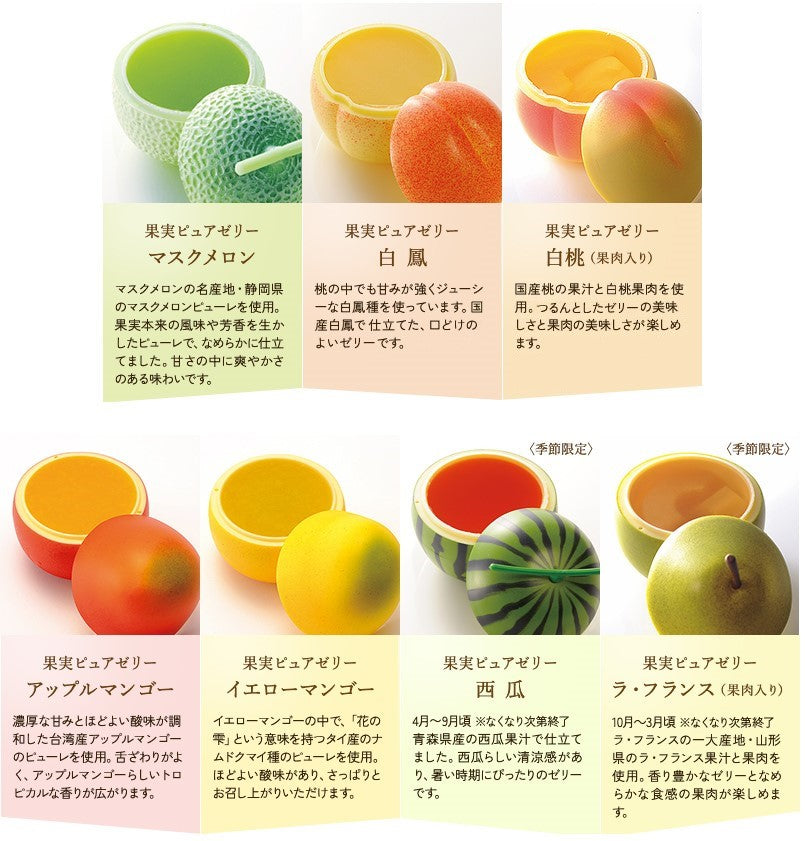 新宿高野 果実ピュアゼリーイエローマンゴー – 新宿高野オンラインショップ