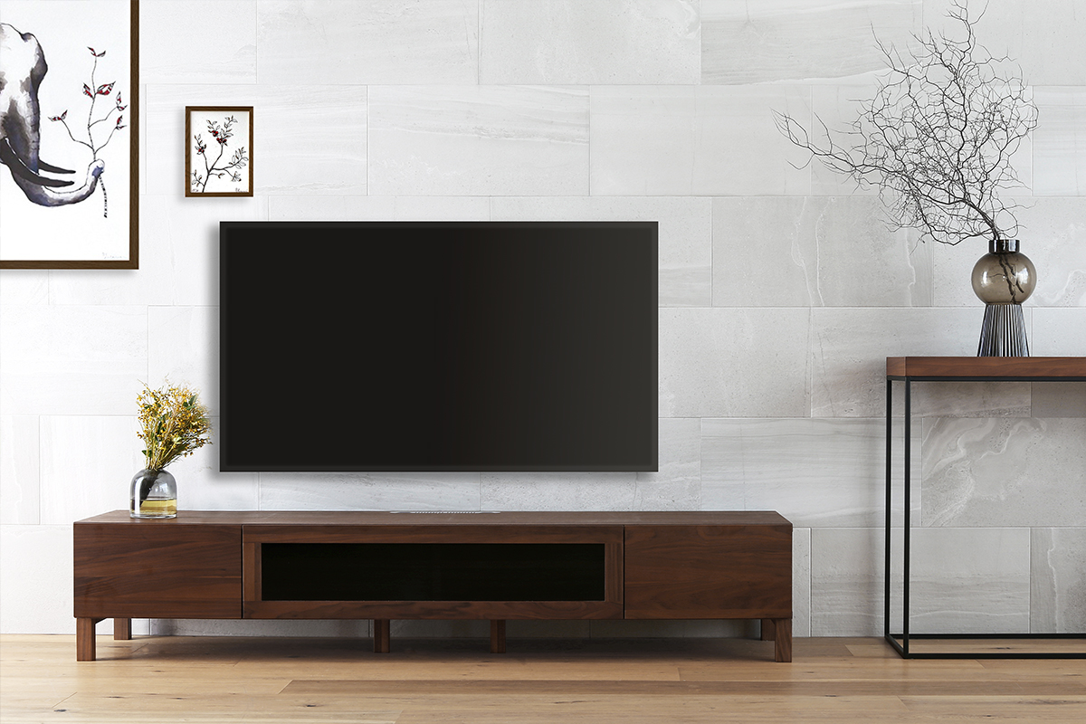 レッチェ 180TVボード WALNUT(W180×D44×H35cm)税込￥140,000 | 高野