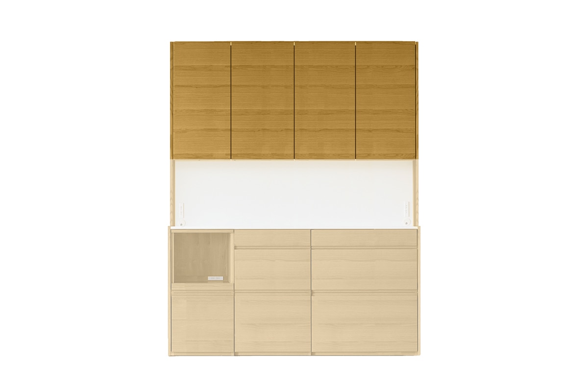 ハーベスト 158setC（壁面タイプ）(W158×D49×H185～260cm) 税込