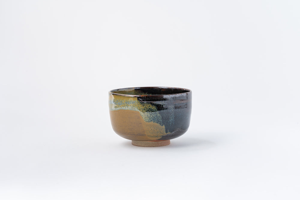 碗形掛分茶碗 十三代 髙取八山造 – 高取焼宗家