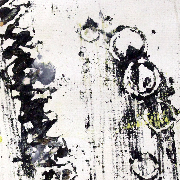 須田剋太 『抽象』 額装 サイン有 - 瀧屋美術 -鎌倉の美術品専門店