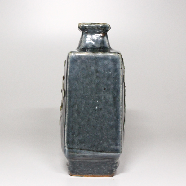 河井寛次郎『呉須辰砂花扁壺』 - 瀧屋美術 -鎌倉の美術品専門店 販売・買取