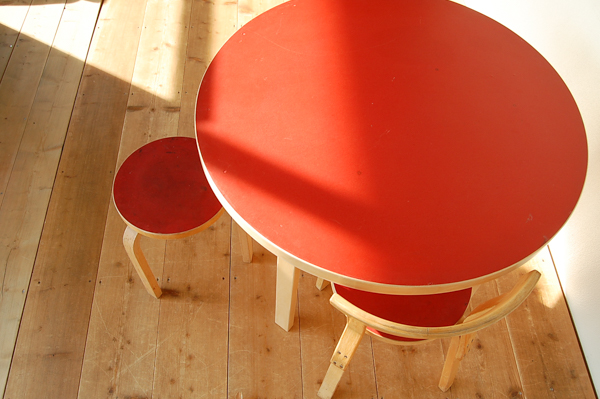 北欧家具 フィンランド製 アルヴァ・アアルト テーブル ビンテージ