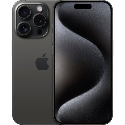 Apple iPhone 16 Pro (256GB) - Black Titanium : Target