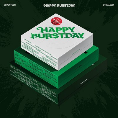SEVENTEEN 5th Studio Album 'HAPPY BURSTDAY' (Target Exclusive, CD