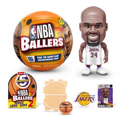 5 Surprise NBA Ballers Series 2 by ZURU: PVC Mini Figure Sports