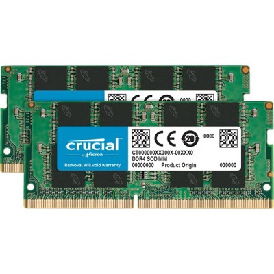 Crucial 64GB (2x32GB) DDR5 5600MHz 262pin SoDIMM Laptop Memory
