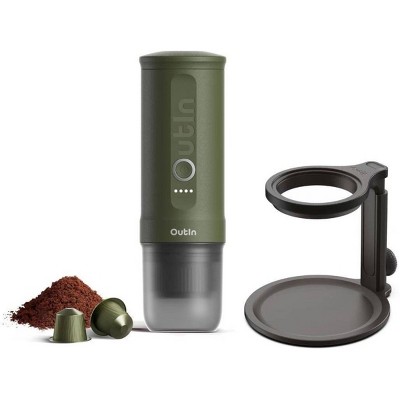 OutIn Nano Portable Electric Espresso Machine with Universal