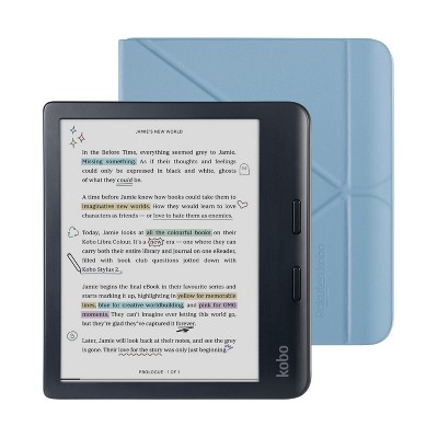 Kobo Libra Colour Black eReader with SleepCover Bundle : Target