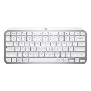 Logitech MX Keys Mini Wireless Bluetooth Keyboard - Pale Gray