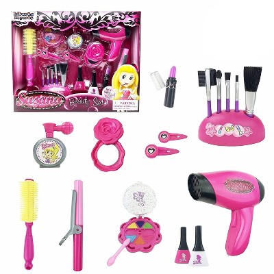 Link Worldwide Pink Beauty Fashion Hair Salon Play Set Pretend