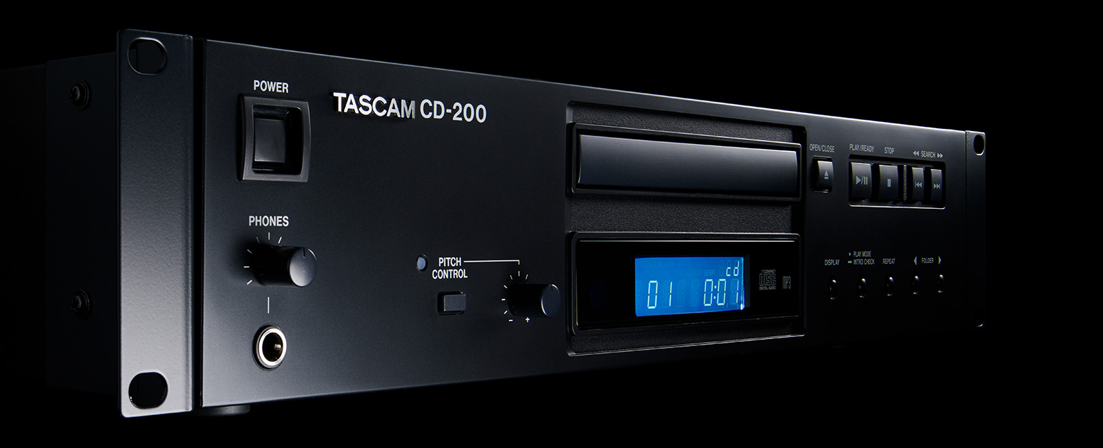 CD-200 | Professional CD Player | TASCAM - United States